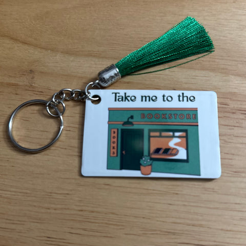 Bookstore Keychain