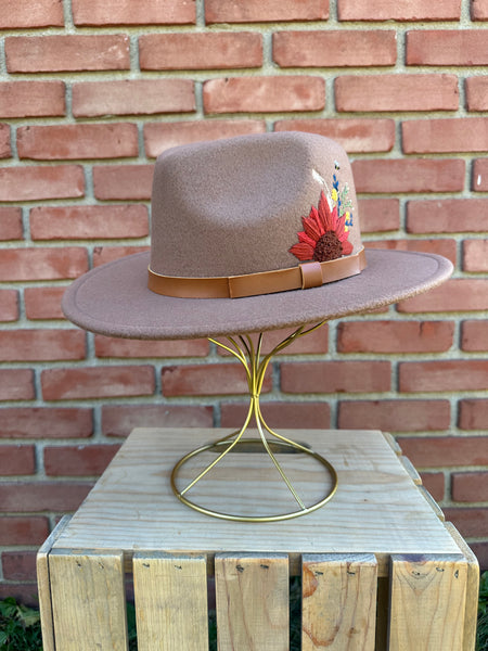 Fall Floral Hat