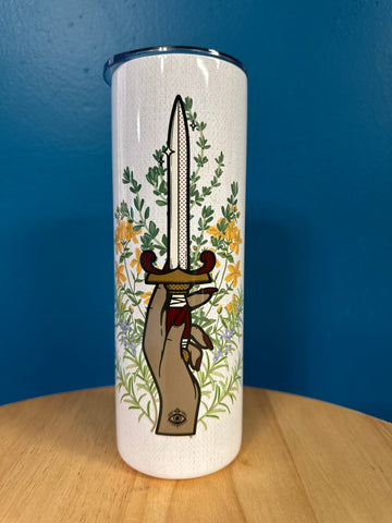 Cup of Protection 20oz skinny tumbler