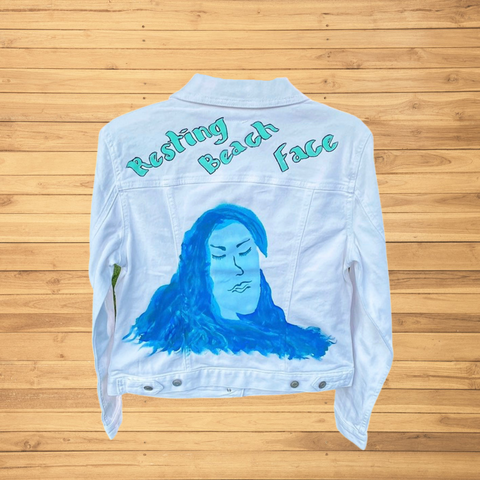 Resting Beach Face Jacket