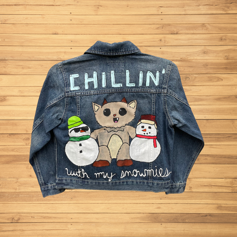 "Chillin' with my Snowmies" Kids Jacket